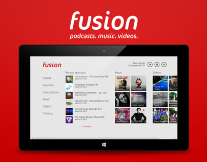 Fusion for Windows 8