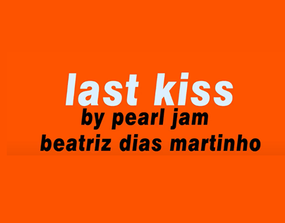 Last Kiss - Lyric Video