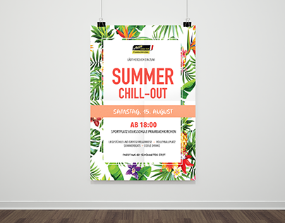 Poster Summer Chill-Out