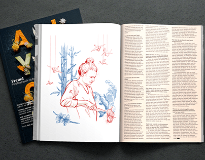 Editorial Illustratione / ALL YOU CAN EAT # 2