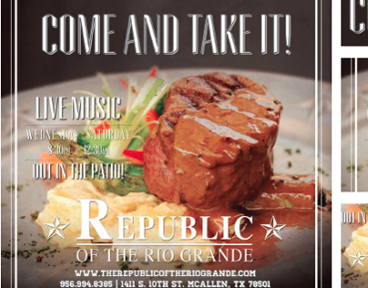 Republic of the Rio Grande | Ad Campaign