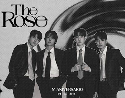 The Rose - 6° Aniversario: Poster Designs