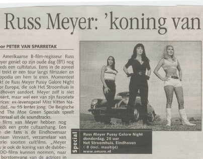 Russ Meyer 2003 - Eindhovens Dagblad