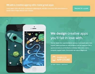 ReflexApps - Responsive landing Page Template