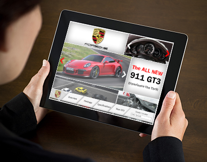 Porsche 911 GT3 iPad Application 