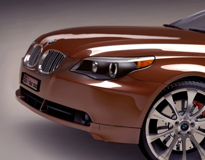 BMW series 5 / Maya Polygonal model