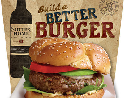 Sutter Home – Build a Better Burger – Conceptual