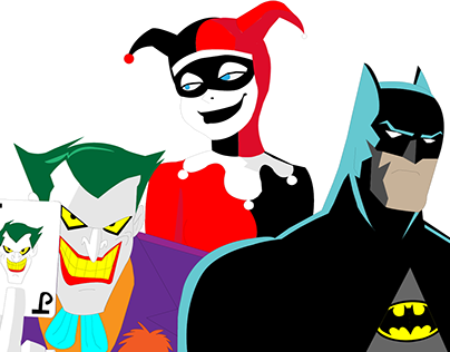 Batman, Joker y Harley