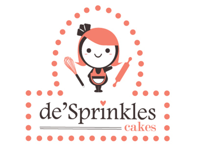 de'Sprinkles Cakes - Logo & Packaging