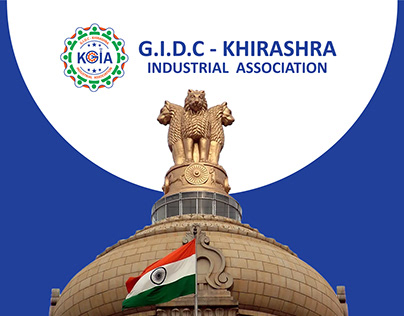 GIDC - Khirashra Industrial Association Logo Design