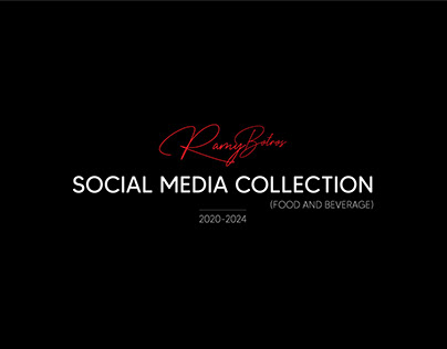 SOCIAL MEDIA COLLECTION (FOOD AND BEVERAGE)