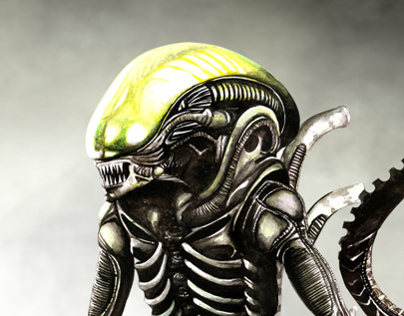 Xenomorfo o Aliens Infographic