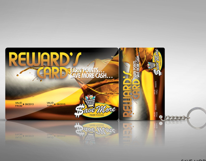 Reward Magnetic Card