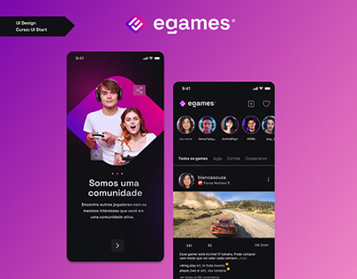 Egames Projects  Photos, videos, logos, illustrations and branding on  Behance