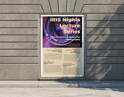 Photography Poster: IRIS Lecture Night Series