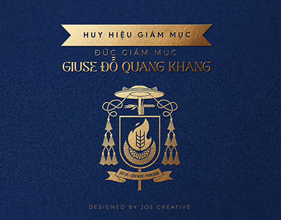 Huy Hiệu Giám Mục Giuse Đỗ Quang Khang by JOS Creative