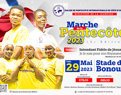 Affiche Campagne Com Marche Pentecote 2023