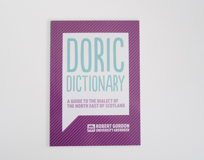 Doric Dictionary designed for Robert Gordon University