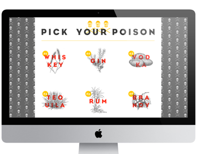 Pick Your Poison - Interactive Cocktail Guide