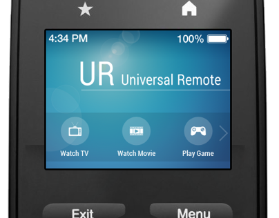 Universal Remote iOS Application