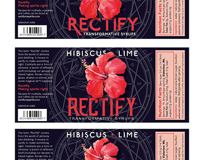 Rectify Syrups and Liqueurs
