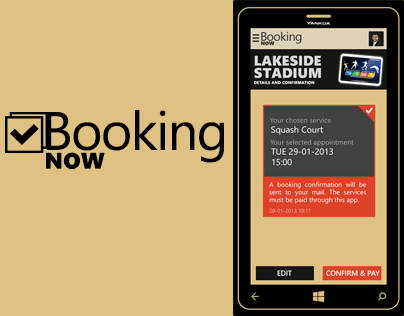 Booking Now - online booking app for Windows Phone