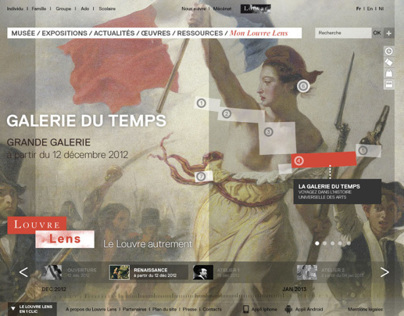 Louvre Lens - Website