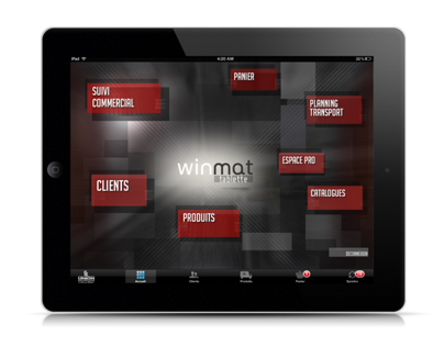 Union Matériaux - Appli iPad