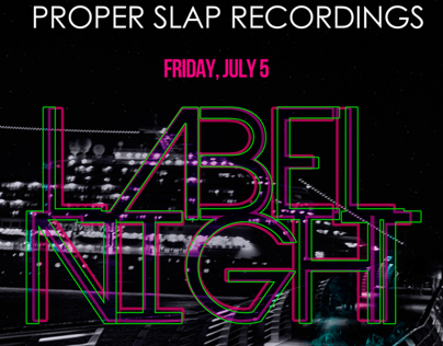 Proper Slap Recordings Label Night