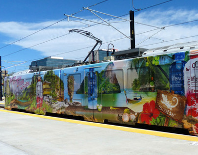Sobe Train illustration Livery for Pepsi Co.