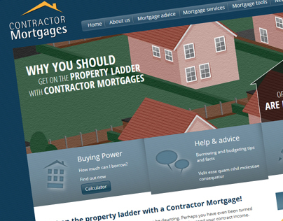 Contractor Mortgages Website Development