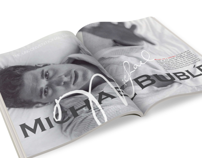 Michael Buble Opening Spread