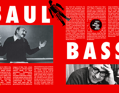 Saul Bass Spreads Unfinished