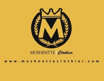 Business Card Design For Mushnette Clothier