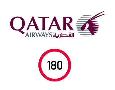 Qatar Airways by Diver & Aguilar for 180 Amsterdam