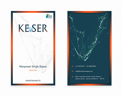 Kevser Business Card Design