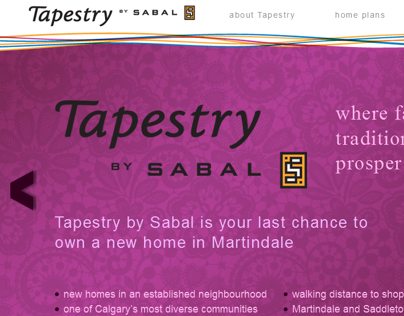 Tapestry By Sabal Website (2012)