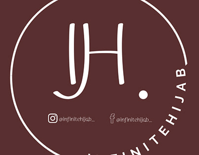 infinite hijab logo small business