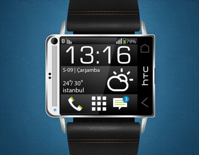 HTC M2 one watch design