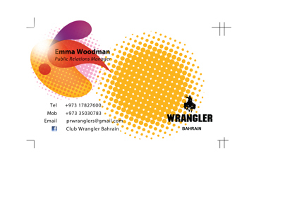 BEST WESTERN CLUB WRANGLER PR CARD