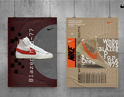 NIKE BLAZER MID, CAMPAIGN, POSTERS