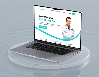 Health Care Website (Landing Page) UI Design