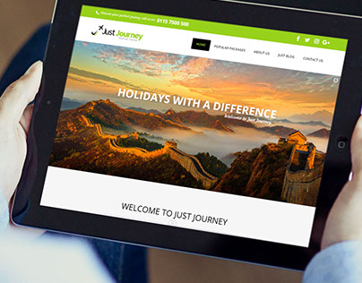 Website & Brand Design for Local Travel Agent