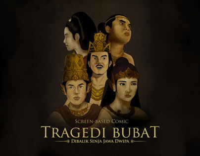 Tragedi Bubat Screen-based Comic