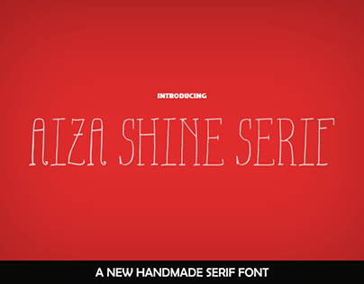 Free Aiza Shine Serif Font