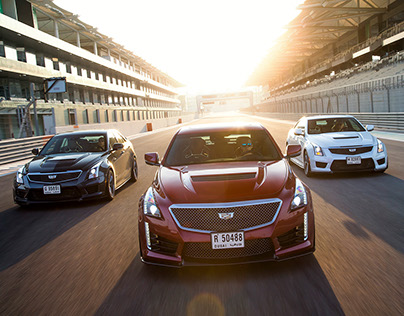 Cadillac V-Series GM Middle East PR campaign