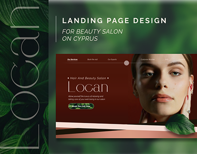 Beauty Salon Landing Page | Website
