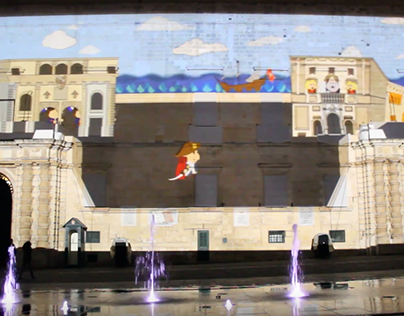 V18/Mcast - Valletta Christmas Projection Mapping