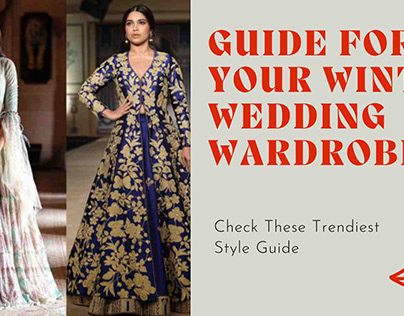 Trendy Style Guide For Your Winter Wedding Wear
