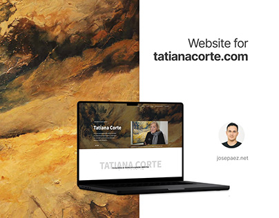 Project thumbnail - Website for Tatianacorte.com